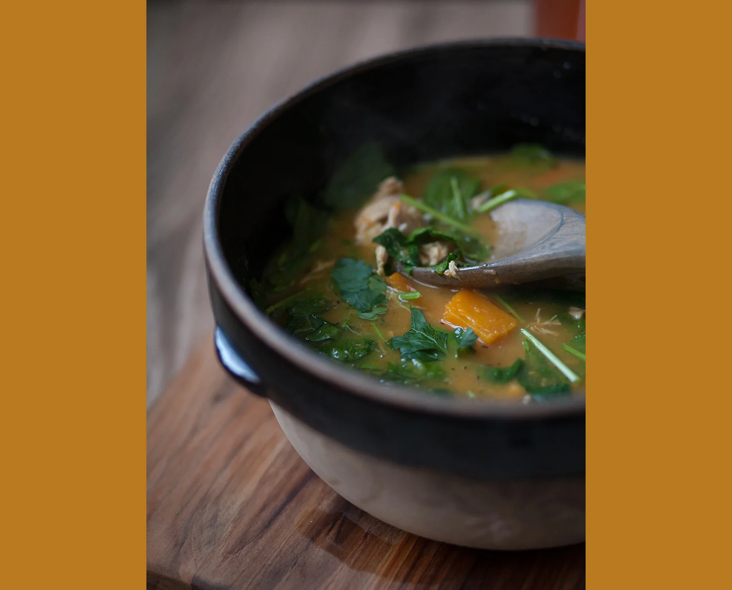 Roast Chicken and Vegetable Soup