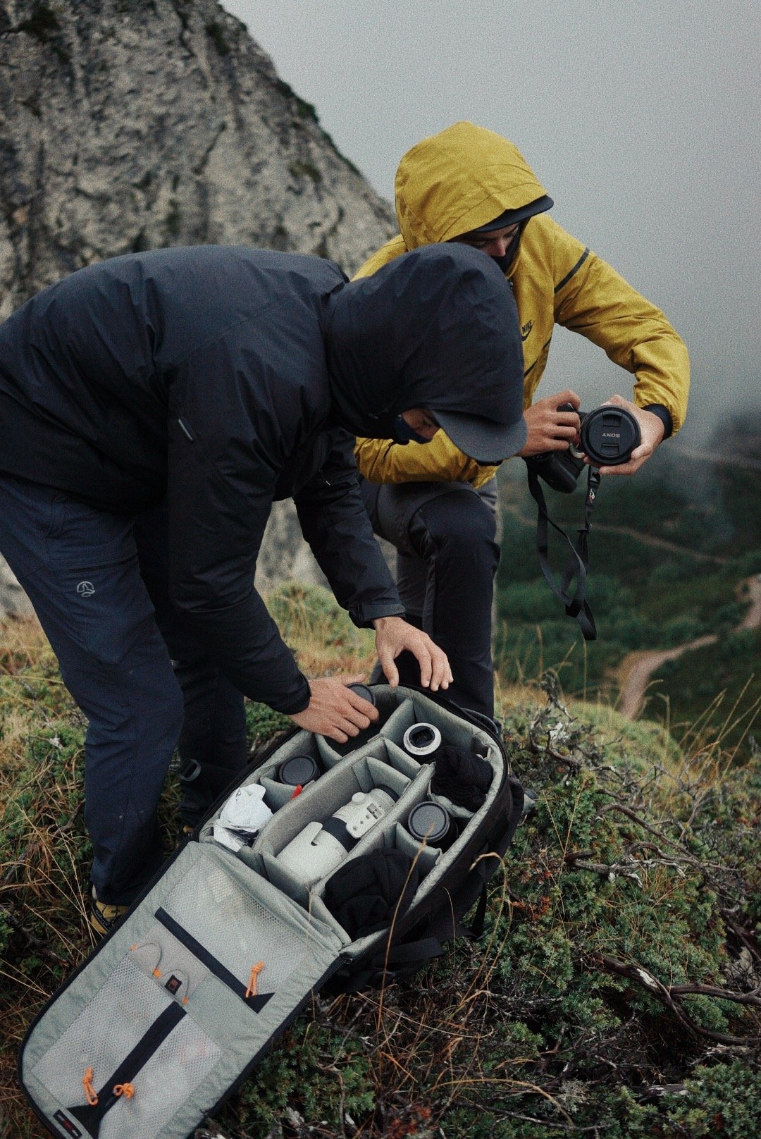 Switching Lenses in the Mountains 