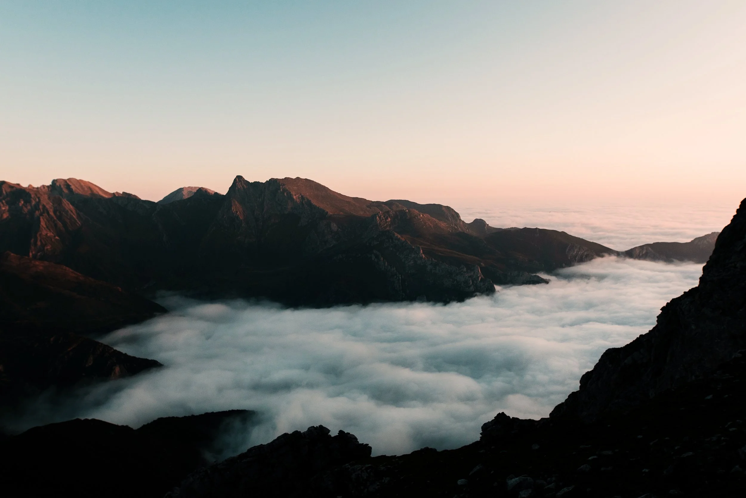Another sea of clouds in Asturias