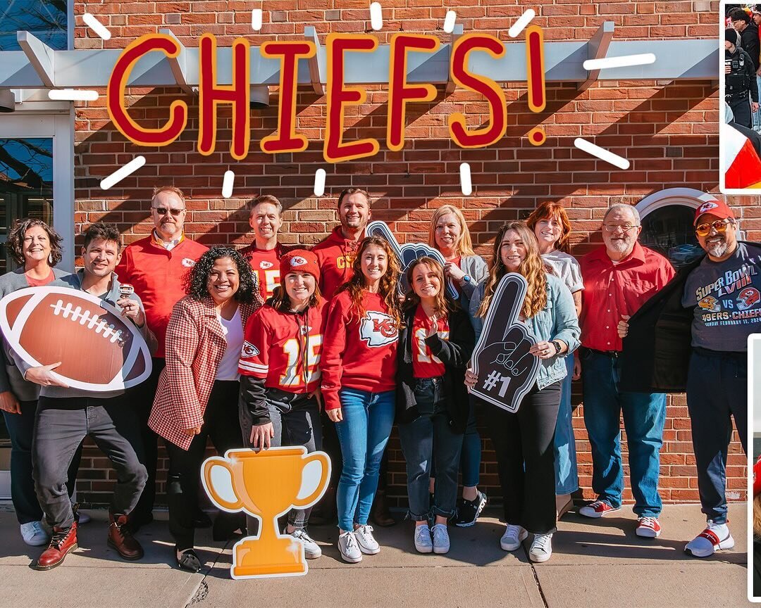 Wishing our KC boys the best of luck tomorrow by reminiscing on some of our best @chiefs memories❤️🏈💛 

#kansascity #chiefskingdom #superbowl
