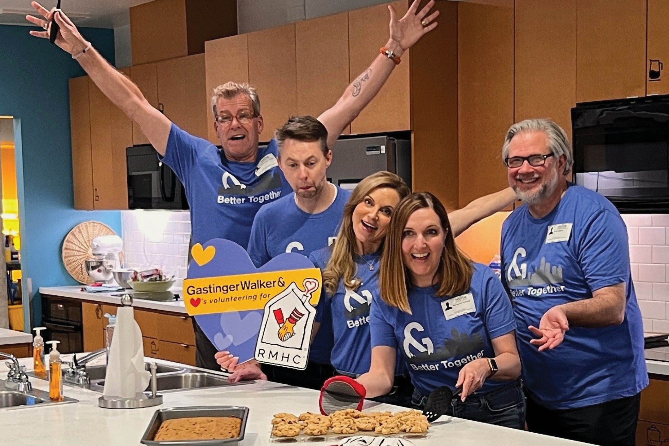 Nothing brings people together like good food for a good cause! A few of our team members and their families spent an afternoon at Ronald McDonald House Charities of KC, preparing and serving meals for families. A small way to share comfort, communit