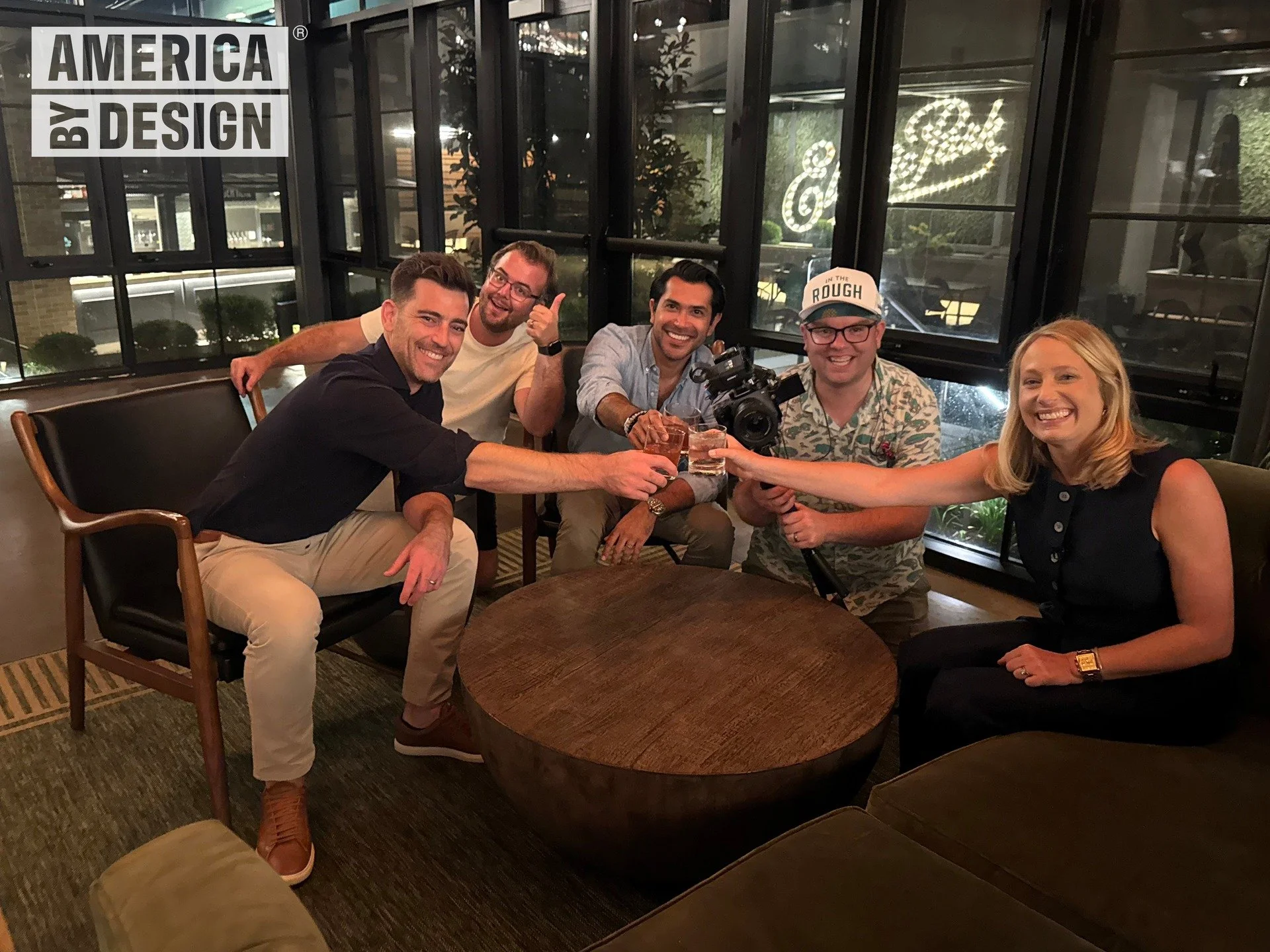 We are proud to share a behind-the-scenes look at our episode on America ByDesign featuring Electric Park Garden Bar. Tune in November 15th on CBS News at 9pm to see how we transformed a historic industrial site into a vibrant indoor and outdoor dest