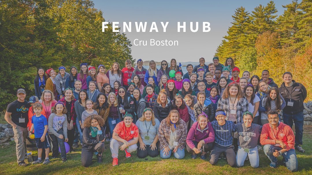 Meet Fenway Hub! 💚⚾️ ⁣
⁣
Cru Fenway (@cru_fenway) is a community of students from all backgrounds that seek to safely explore what it means to know and experience the love of Jesus. Our hope is that every student in the Fenway would know another stu