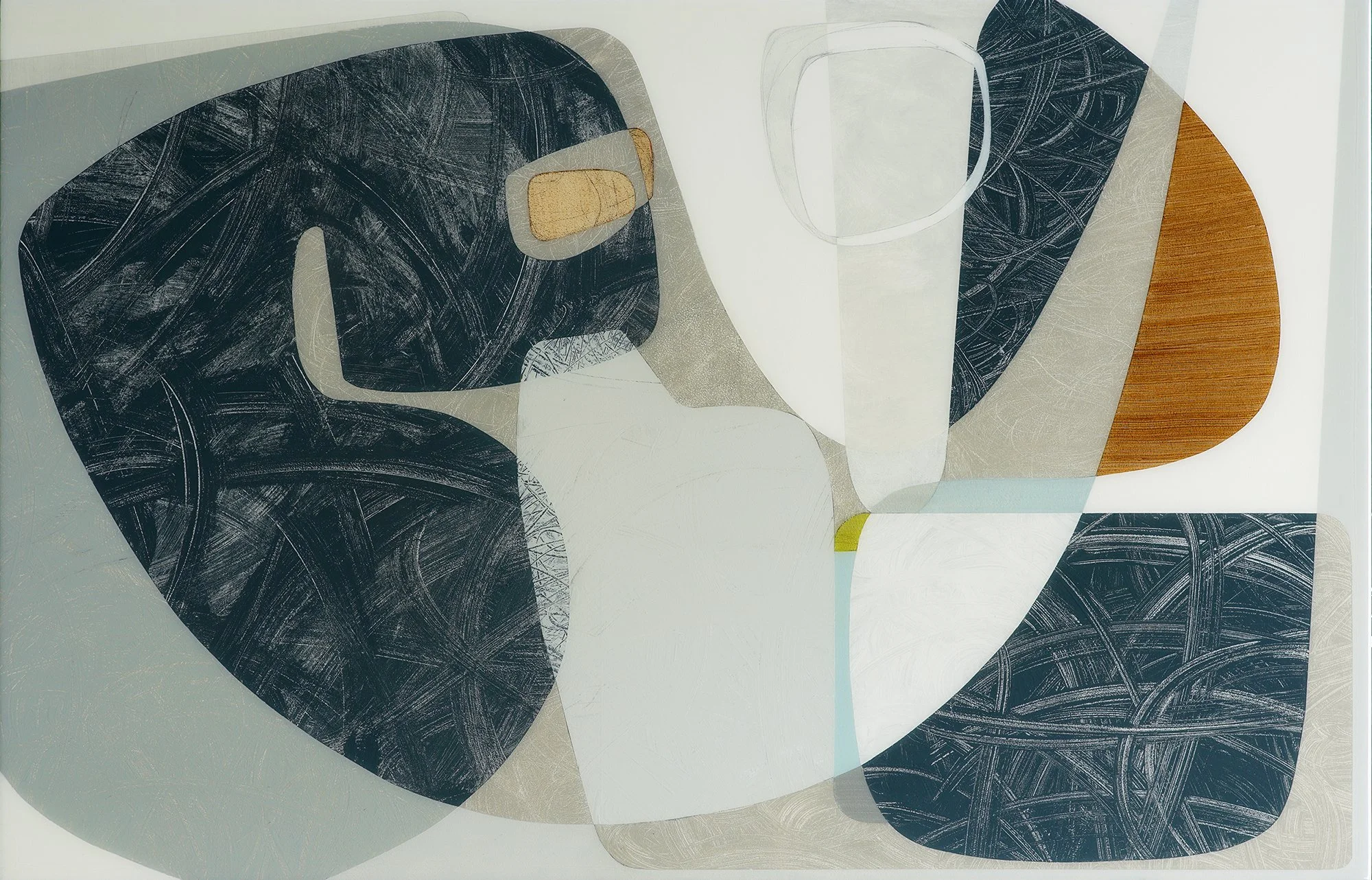 ORHANIYE | 110x75cm | mixed media with resin on panel  | £4,950.00 | 