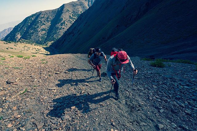 #neverstopapproaching - 1 day delayed, 35 hours of flights, 8hr Drive, 3 day hike. Lots of waiting in between. @thenorthface #neverstopexploring.  Photos by @ericbissell.