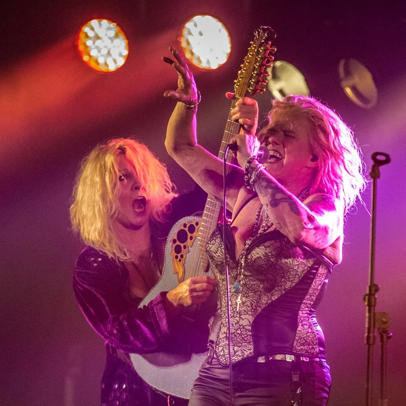( Nikki and Been always ready to Rock for you...this time at...)