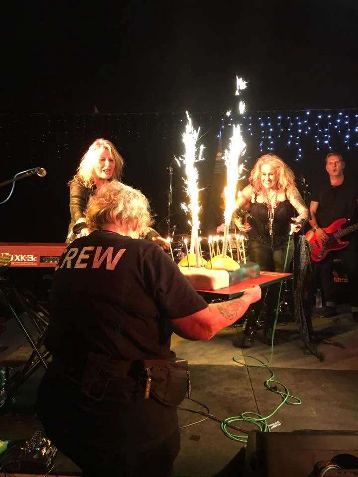 Your cake is on fire!