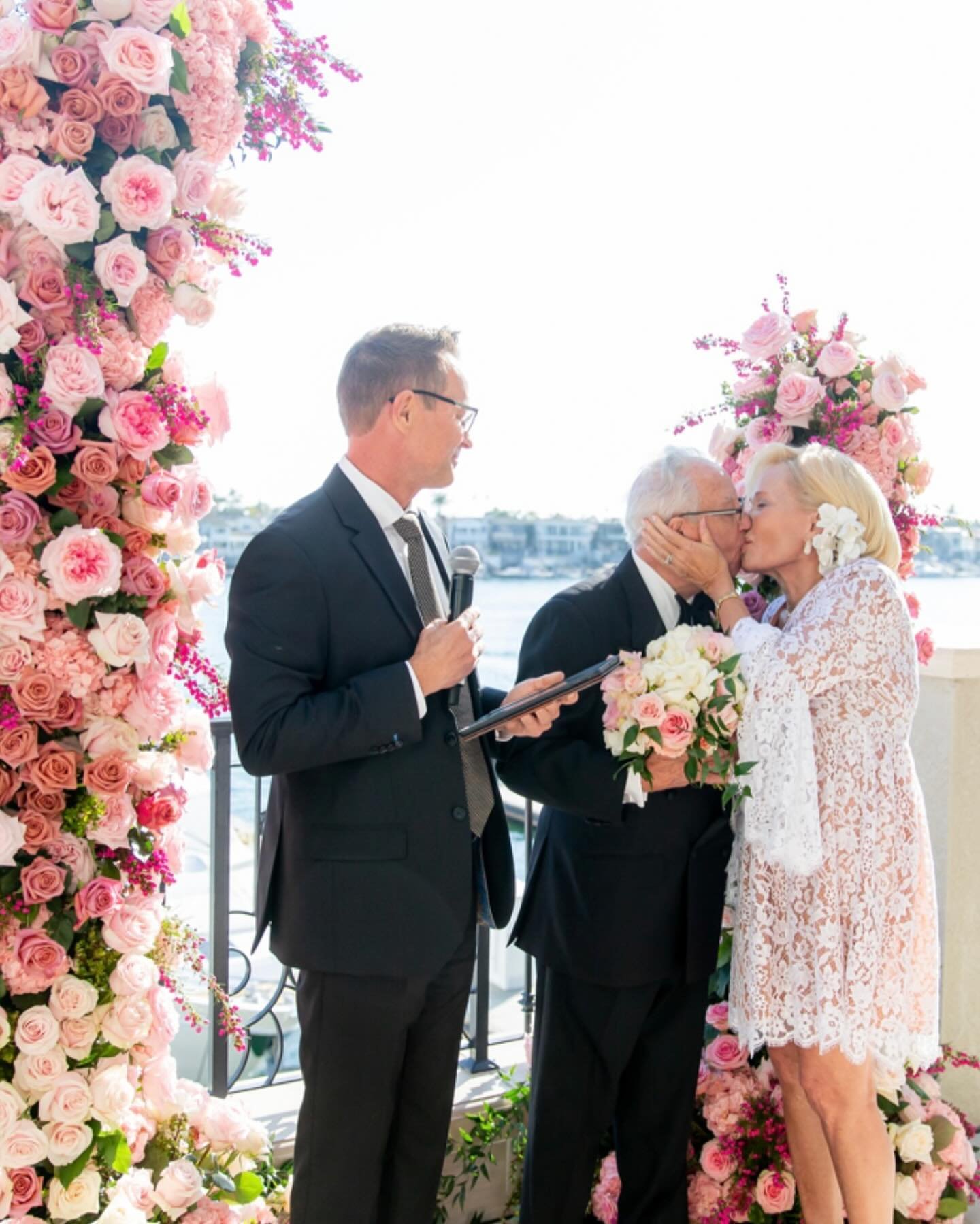 Reliving the magic of this incredibly beautiful day!! When the bride says &ldquo;I love pink and I trust you. I want to just be a guest at my wedding&rdquo; @balboabayhaley @balboabayresort @allisonmaginn @luxeventsanddesign @sigpartyrentals @mellano