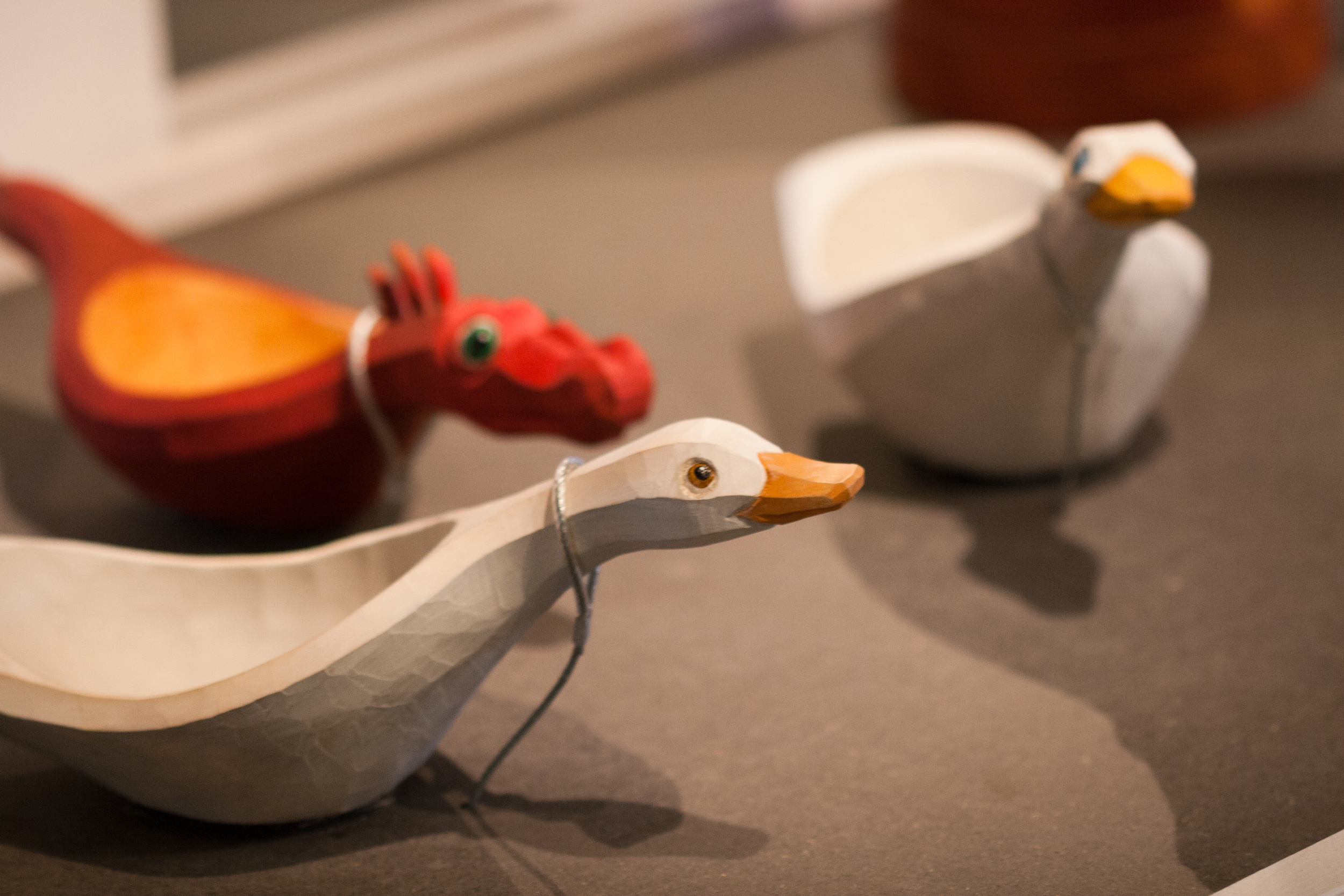 Duck and dragon bowls by Anja Sundberg