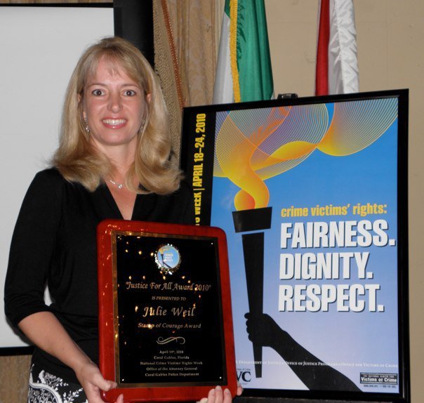 Justice for All Award for Community Trainings across Florida in 2010 