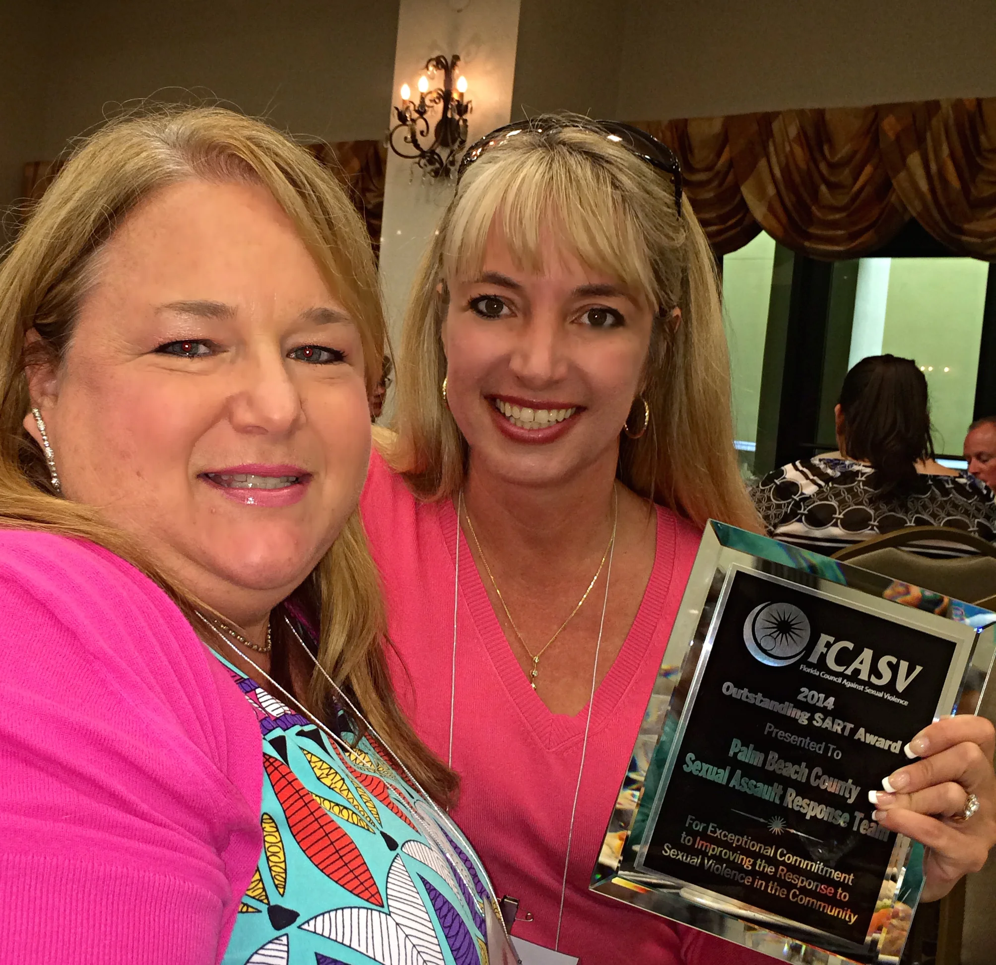 After only 3 years of serving the citizens of Palm Beach County, our Sexual Assault Response Team (SART) received an award for being the best team in the state of Florida.