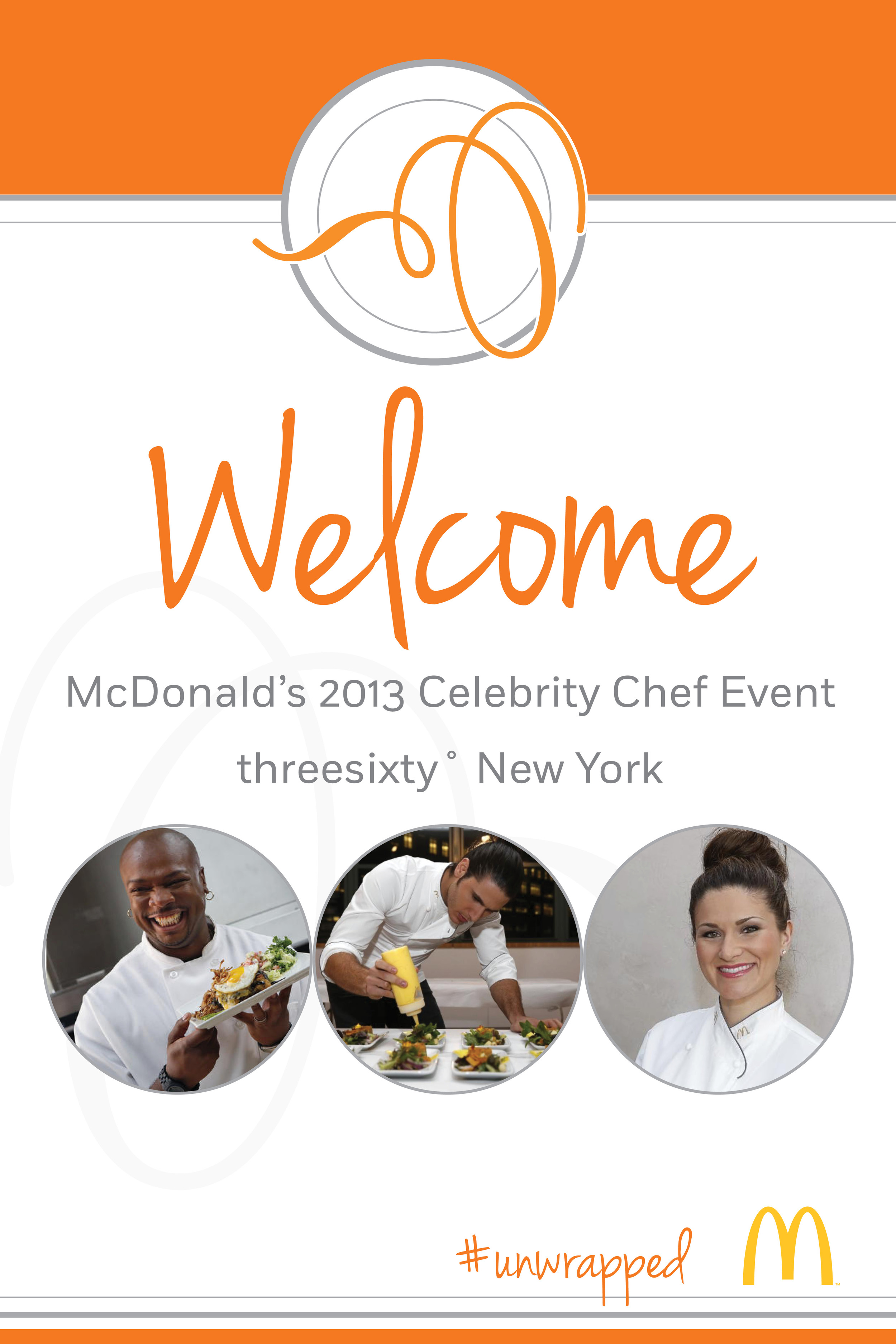 McDonald's Celebrity Event / poster