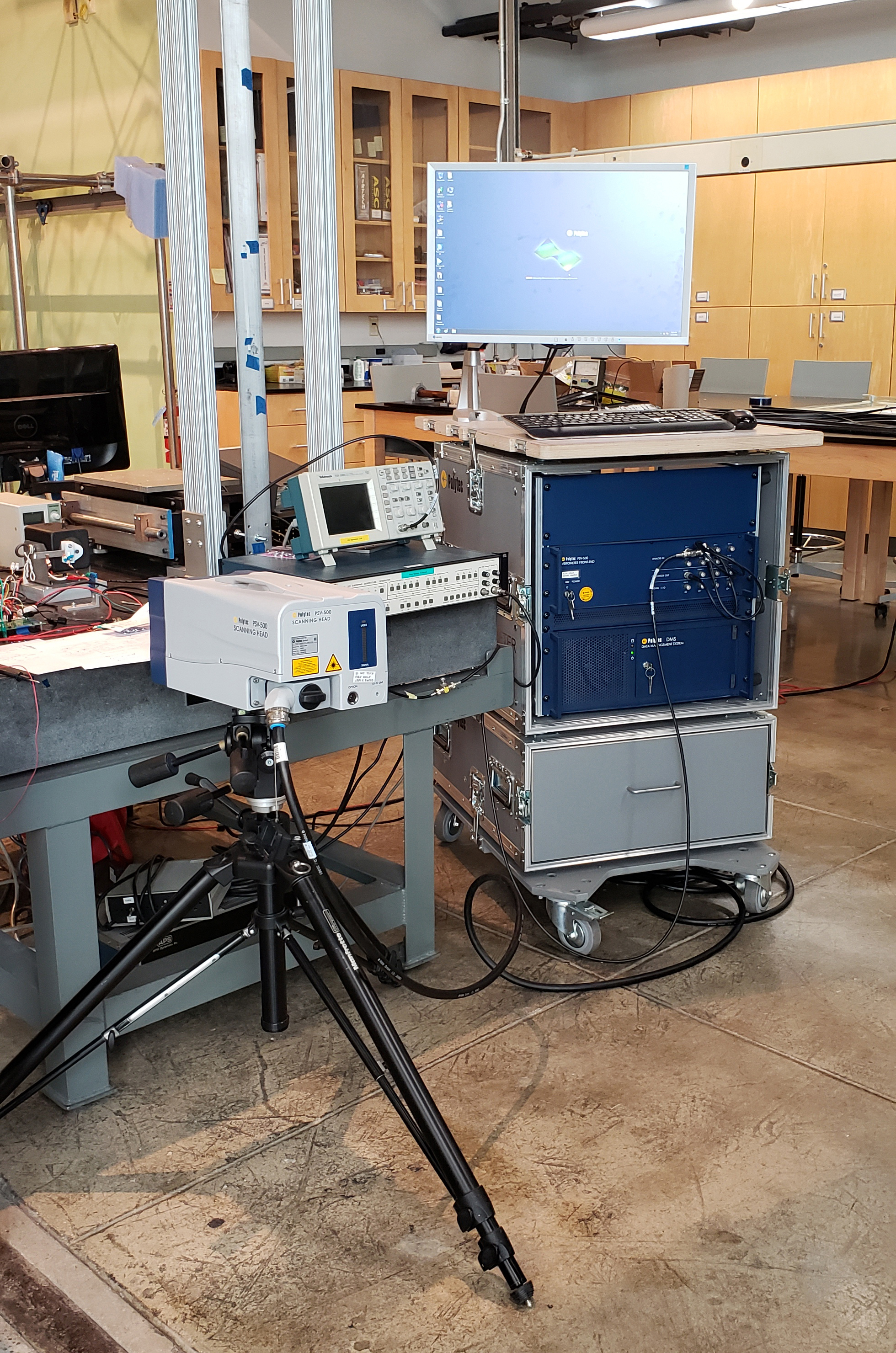 Polytec PSV-500 Scanning Vibrometer