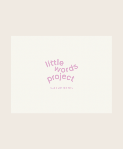 Little Words Project - FW25 Supplement