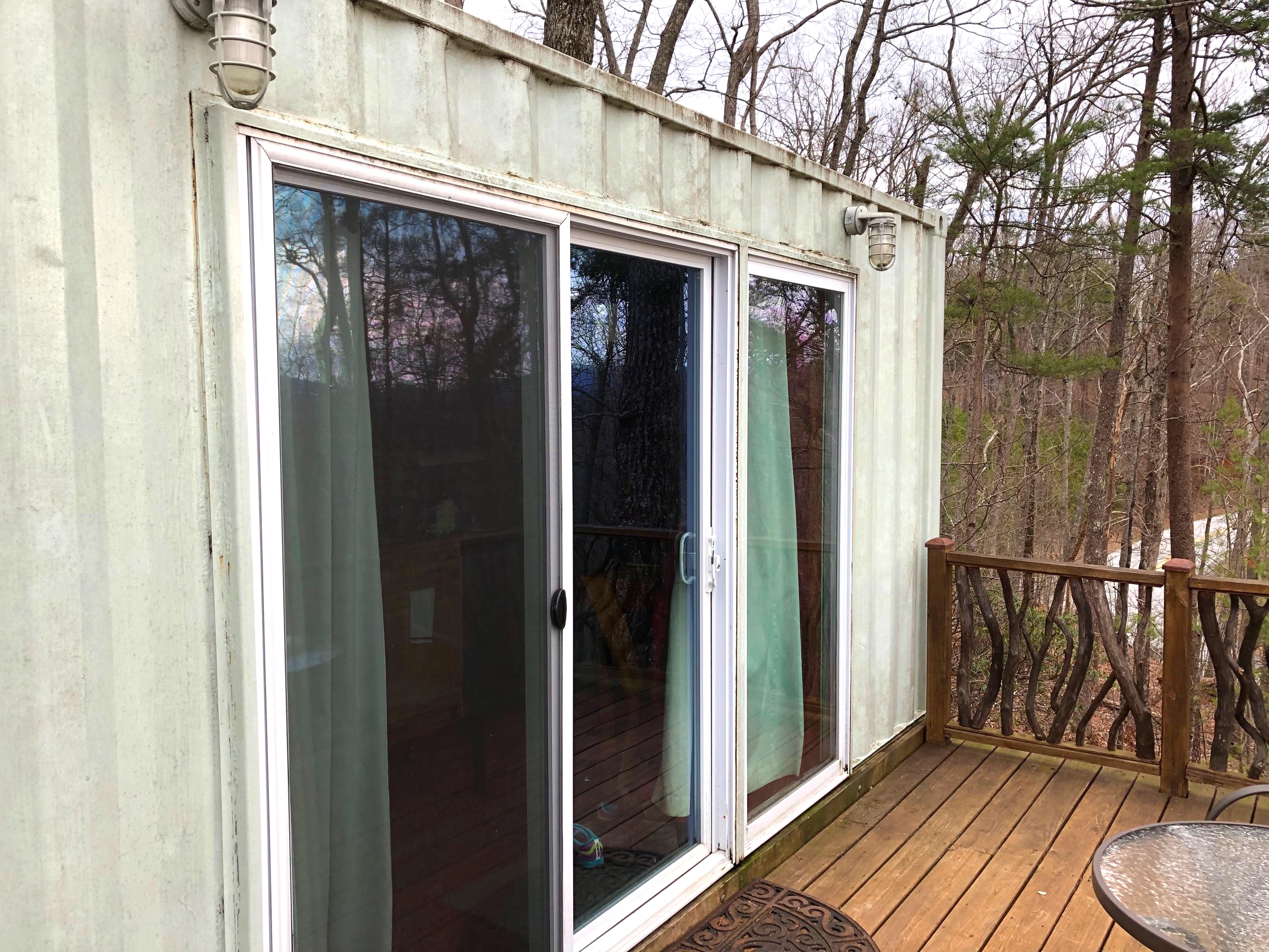 Two Nights in a Shipping Container