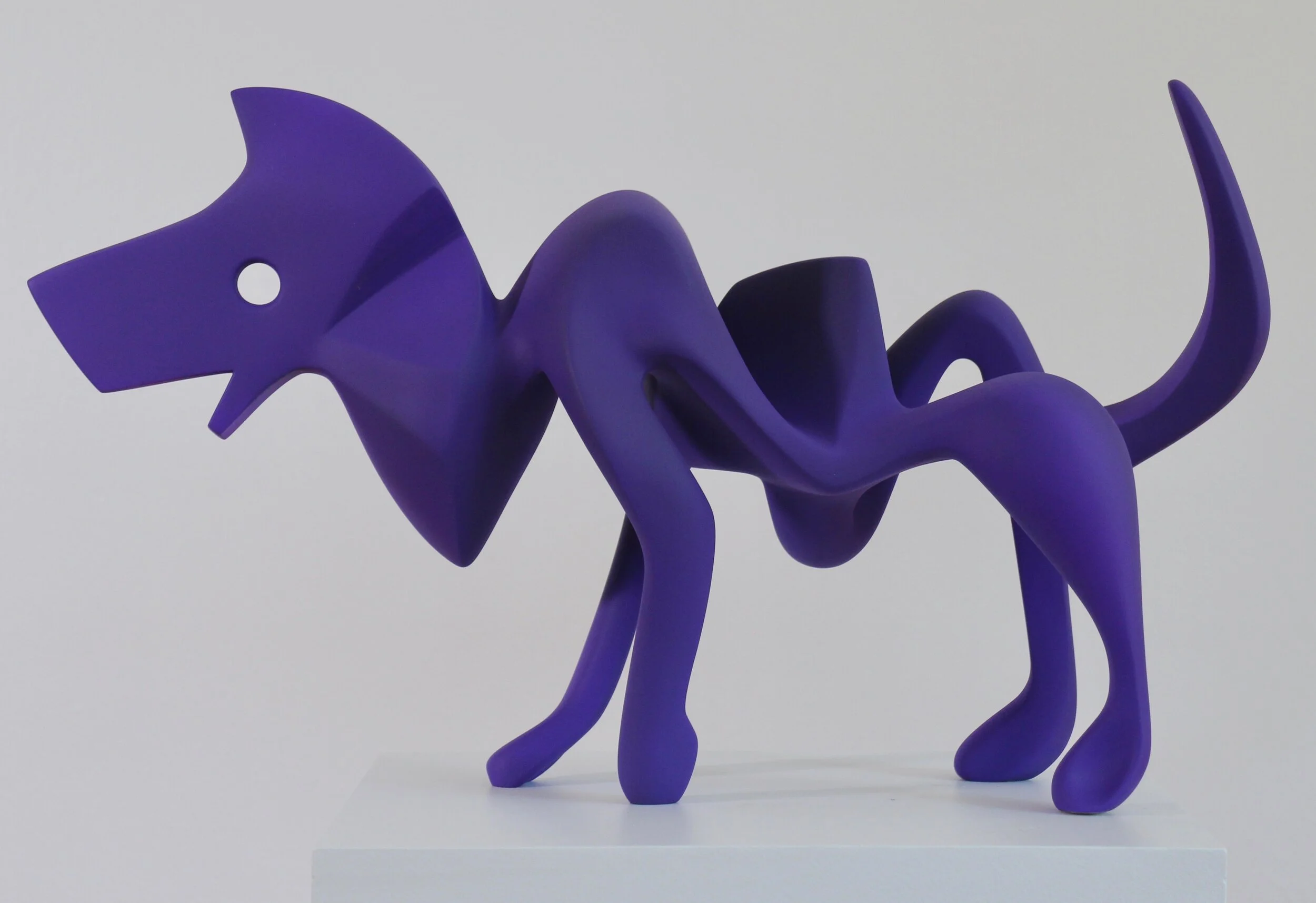 Scribbledog, violet by Dave Stevenson