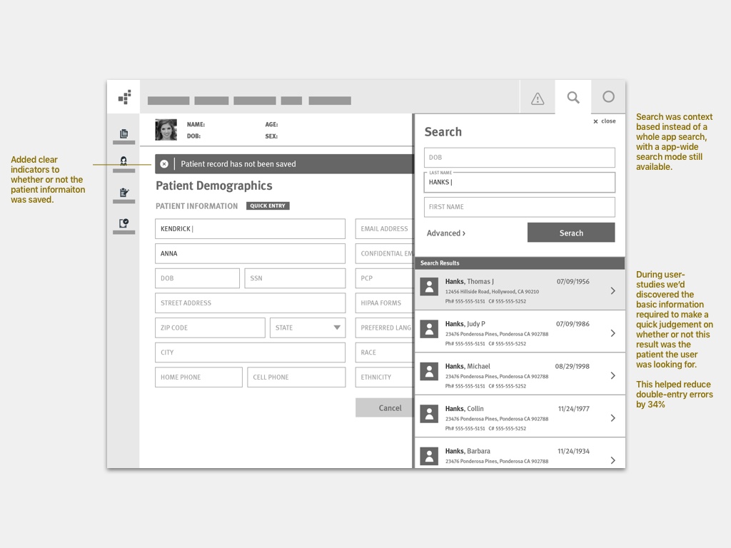 Testing out search functions to get the minimum important information within search.