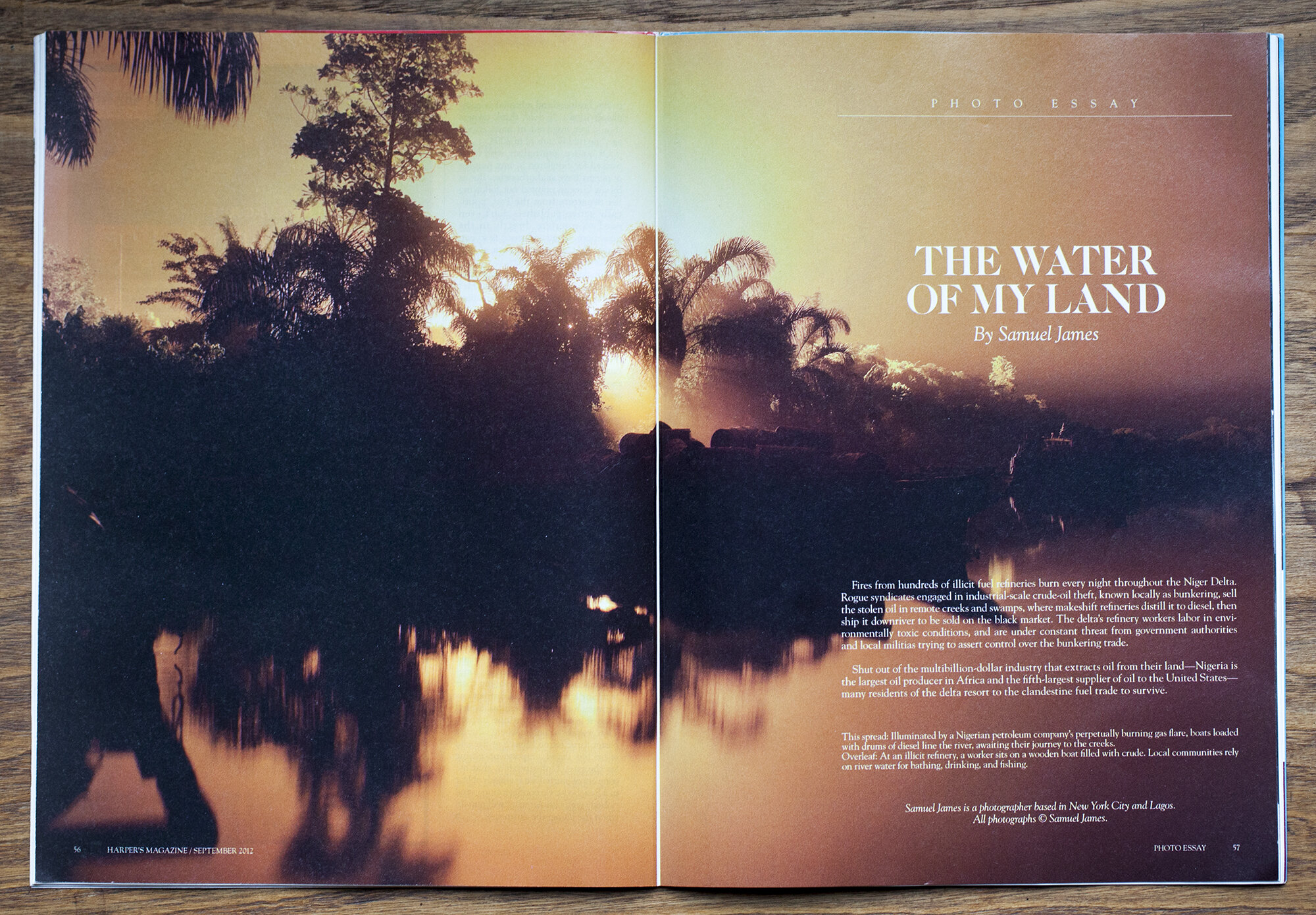  “The Water of My Land,”  Harper’s Magazine , September 2012 