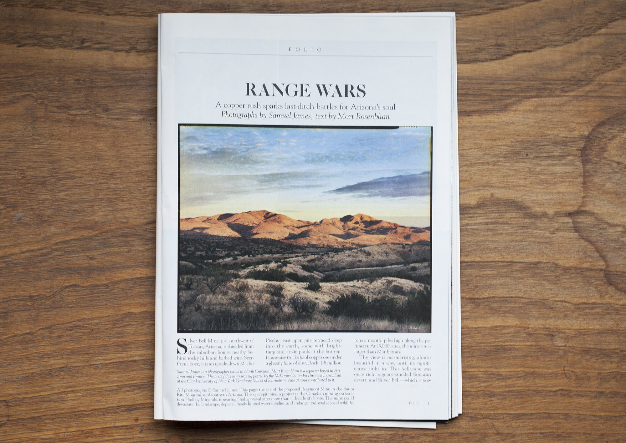  “Range Wars,”  Harper’s Magazine , September 2018 