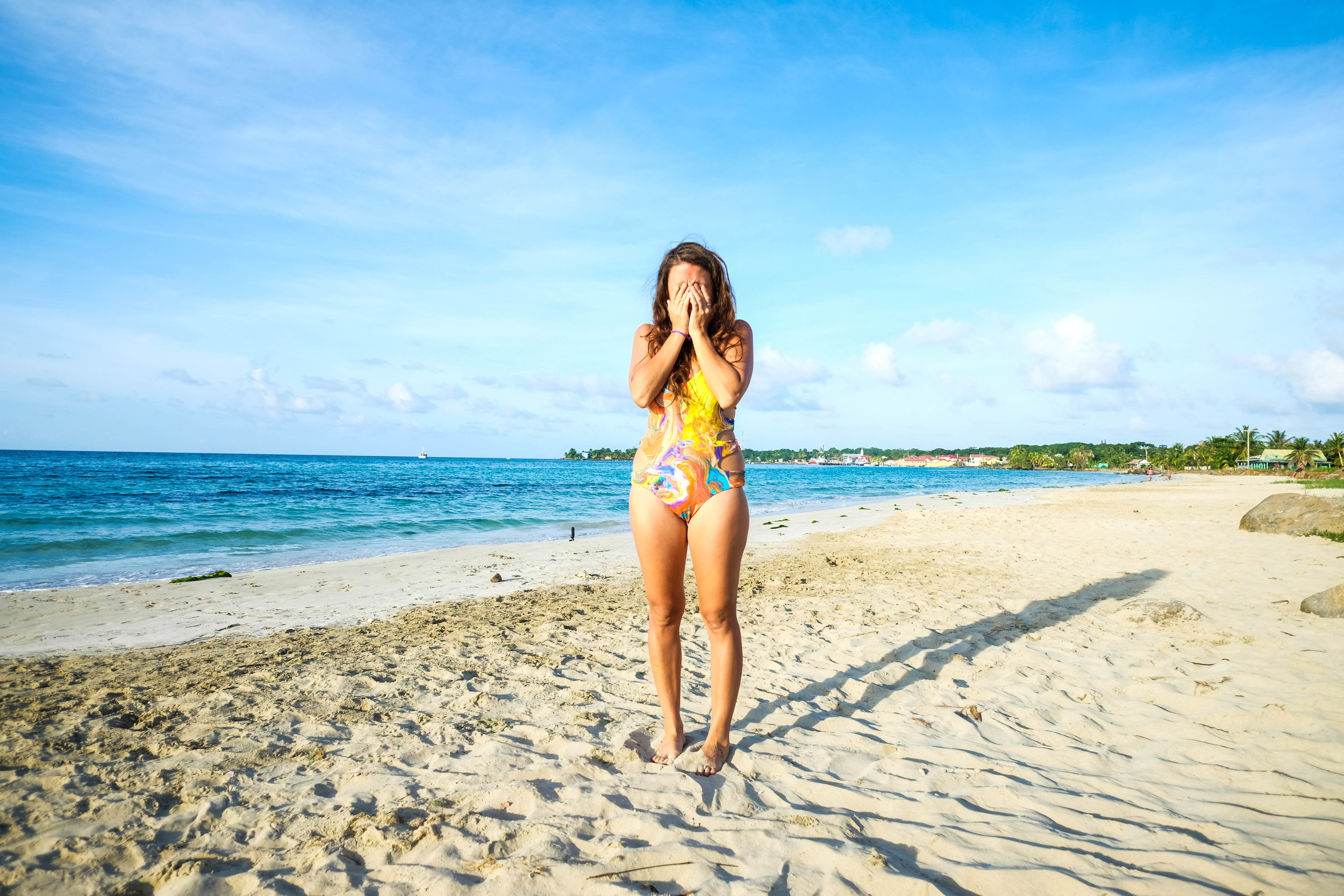 Spending the day snorkeling on Big Corn island of Nicaragua 