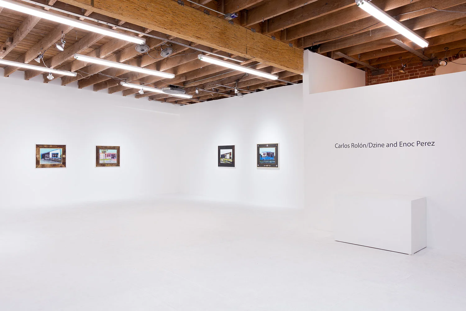 Carlos Rolón/Dzine and Enoc Perez. Installation view. Chimento Contemporary. Photo: Ruben Diaz