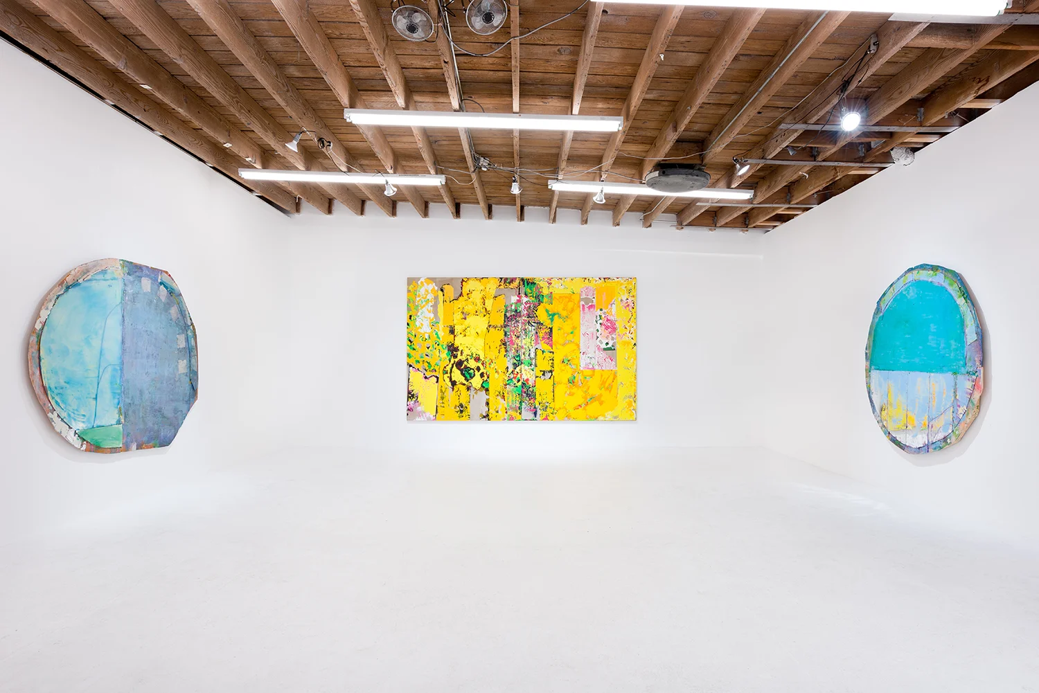 Installation view, Daniel John Gadd and C. Michael Norton. Photo: Ruben Diaz
