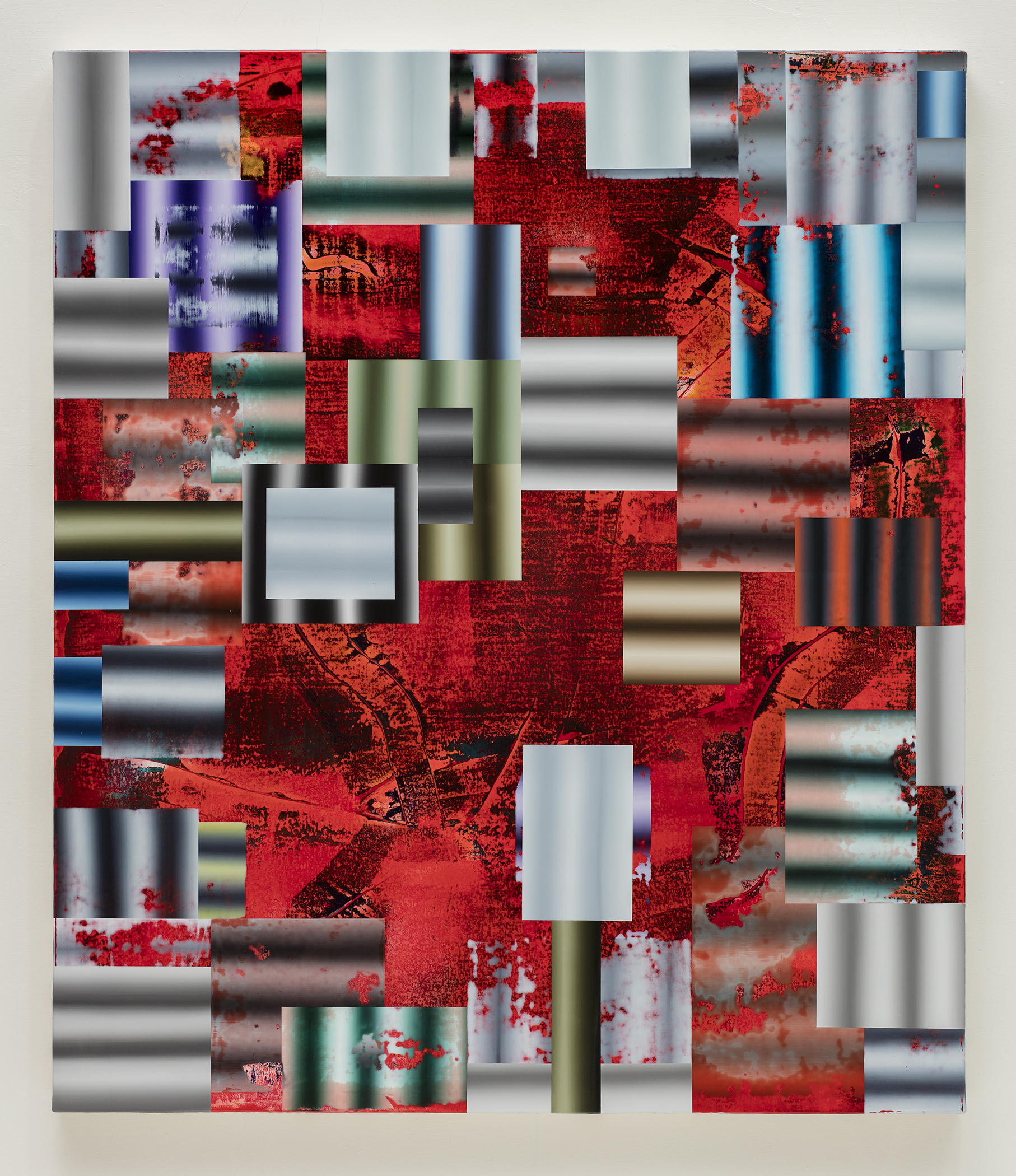 Adam Ross Until the end of the world #2 , 2016, oil, alkyd on canvas over panel, 5 x 4 feet