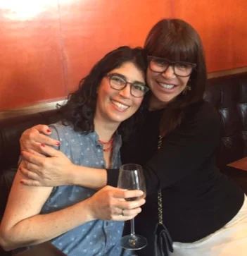 Kim Schoenstadt and Eva Chimento. Photo by VoyageLA