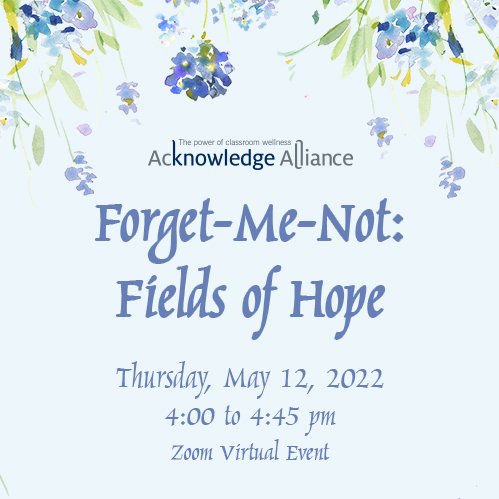 Forget-Me-Not Event