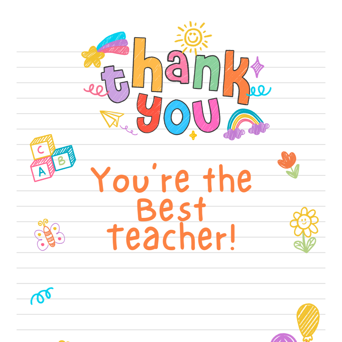 Share Your Teacher Appreciation