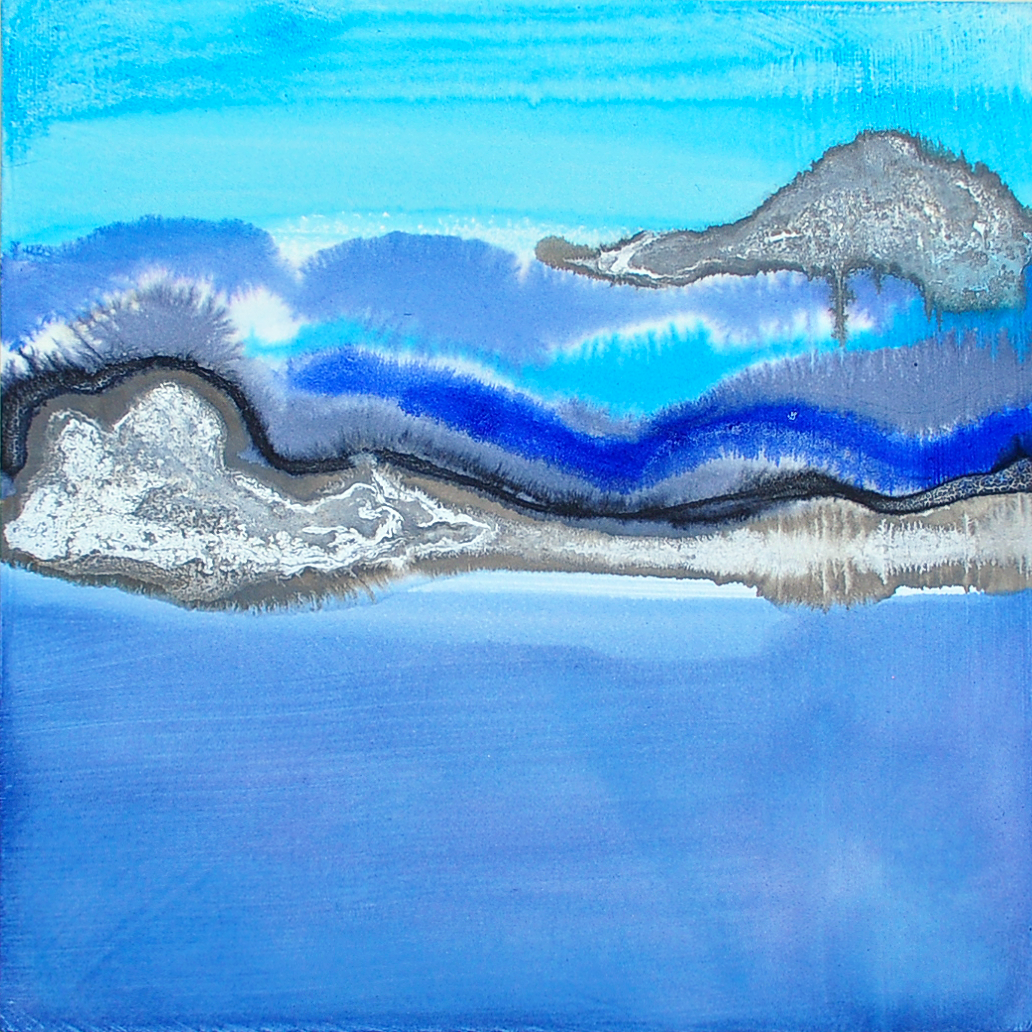 Jewelscape Mini - Aqua Blue Grey - 6x6 - Wood Panel - by MAR.png