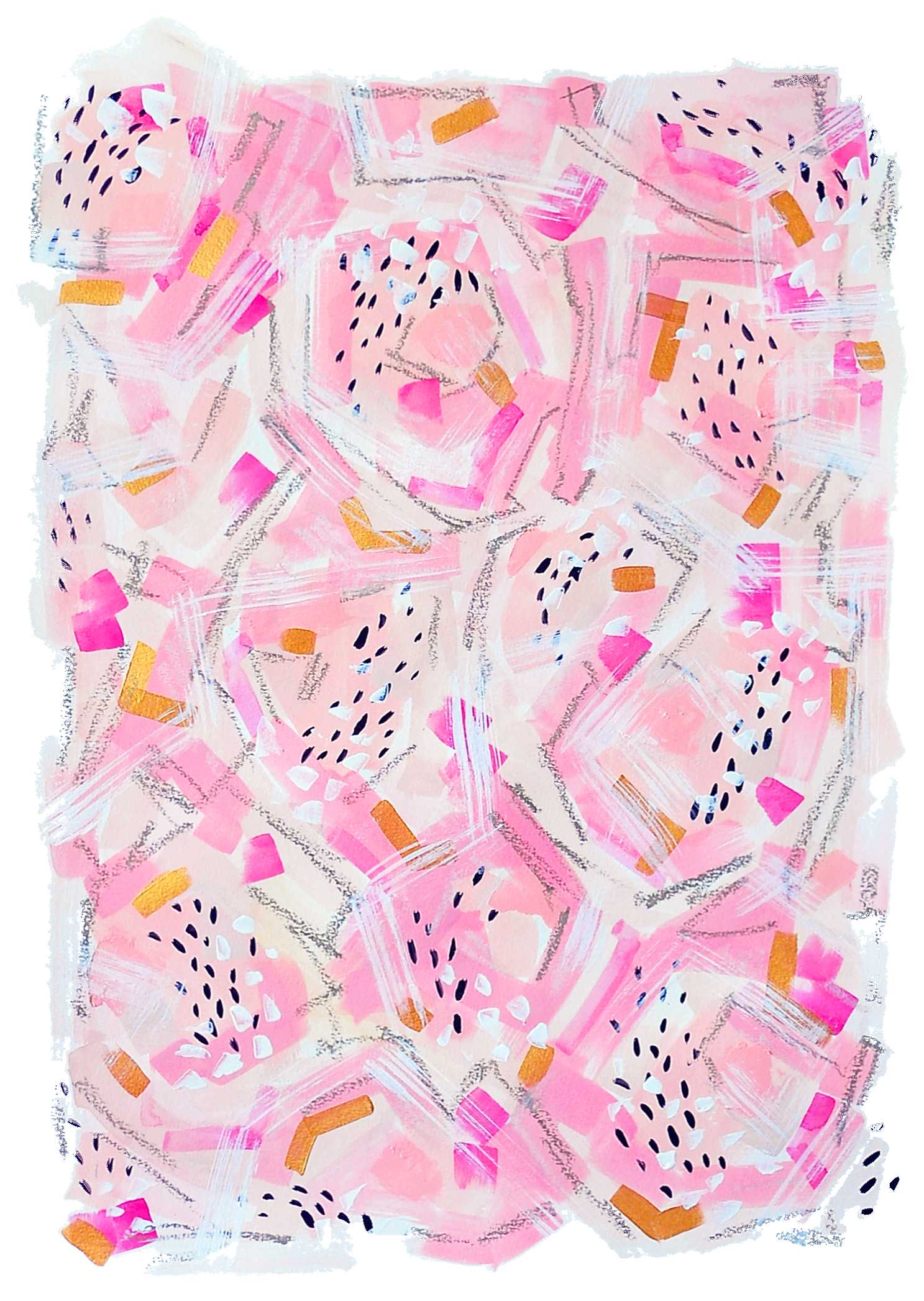Abstract Watermelon Roses by MAR Vector.png