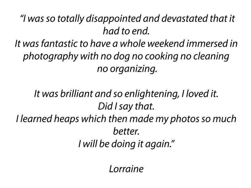 Lorainne's testimonial