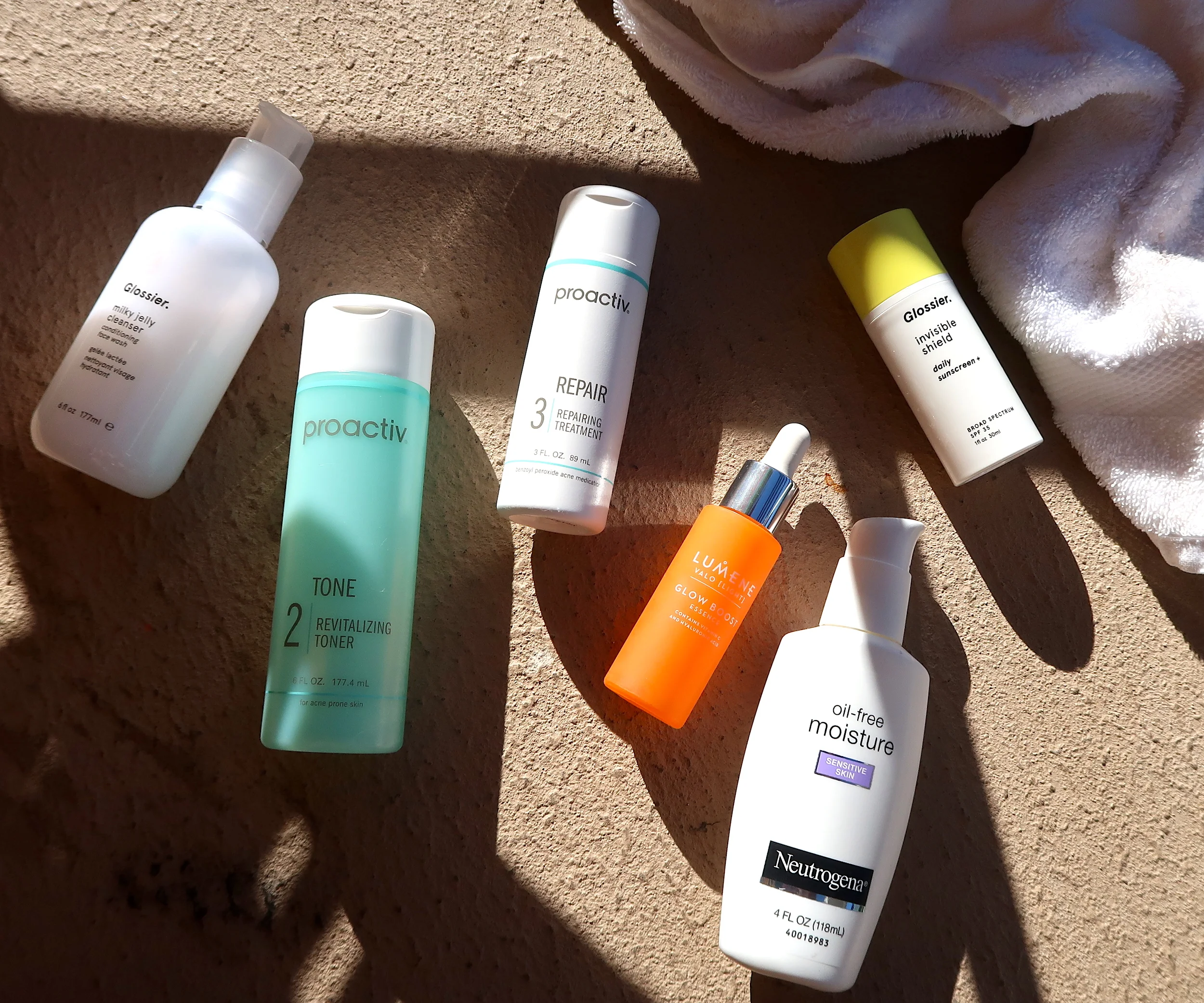 daytime skin routine