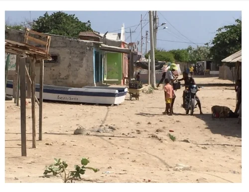 The people of this island have no running water and very little electricity