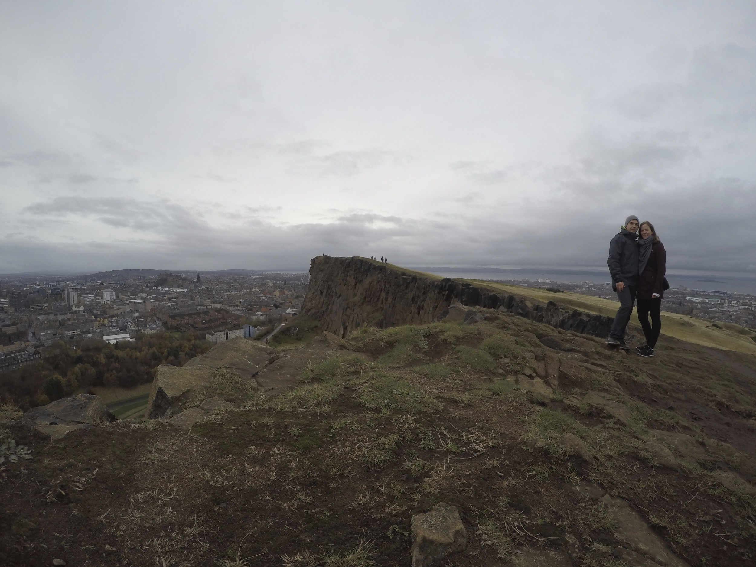Getting so windy the higher up we get! Stay away from the edge ;)