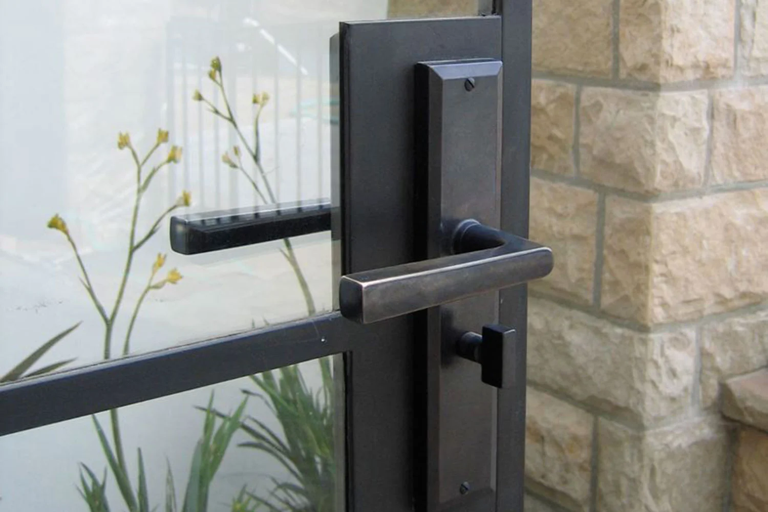 Bevel Edge Collection TS-F409MB with L-122 Lever & TPC-741 Turn Piece . Shown in S2 Finish .