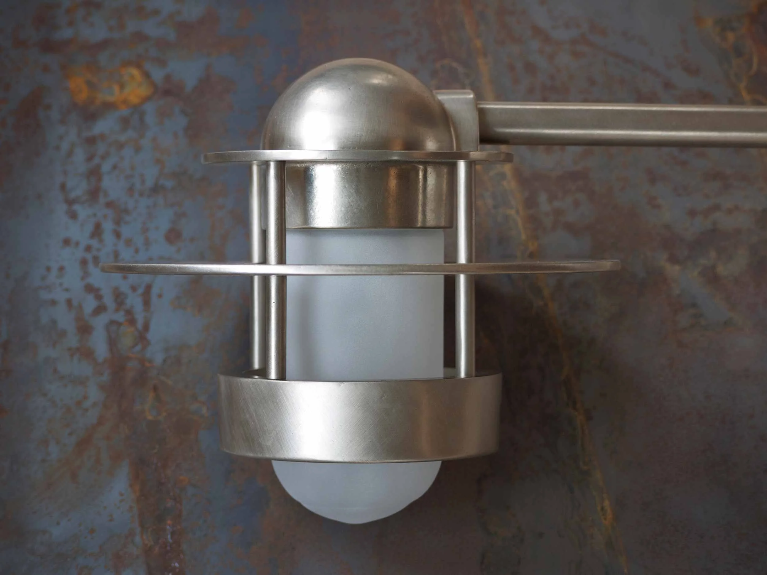 Hudson Collection LSC-1000 Hudson Wall Mount Sconce with frosted glass. Shown in W1 Finish .