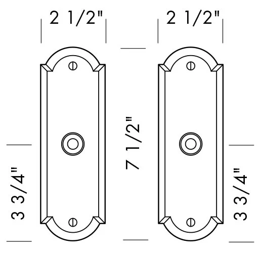 CS-A406 Passage Door Set Specifications