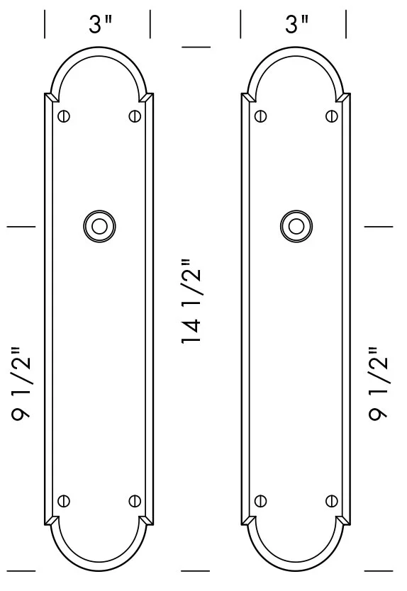 CS-F-A601 Passage Door Set Specifications