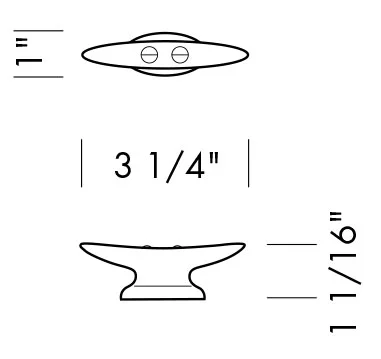 ANV-3 Boat Cleat Specifications