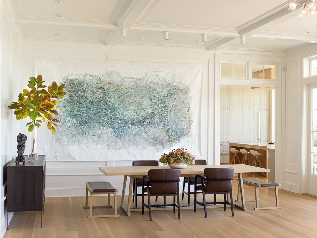 Contemporary Grip Pulls in W1 Finish Interior Design: Amy Baker / Photography: Laurie Black