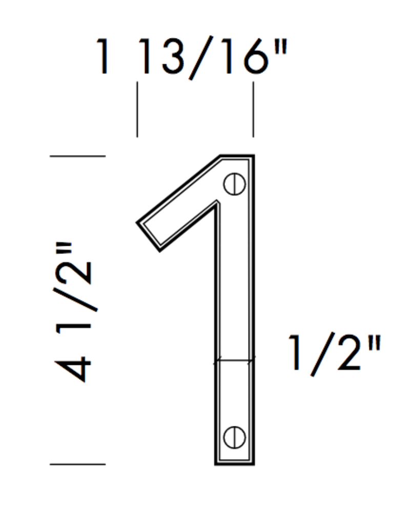 HNA-1 House Number Specifications