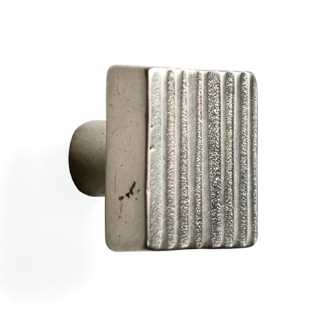 K-235 Corduroy Square Door Knob