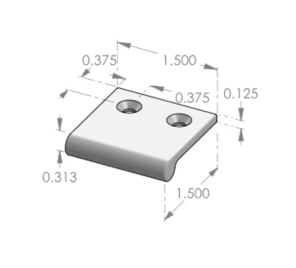 CK-499R Rolled Edge Pull Specifications