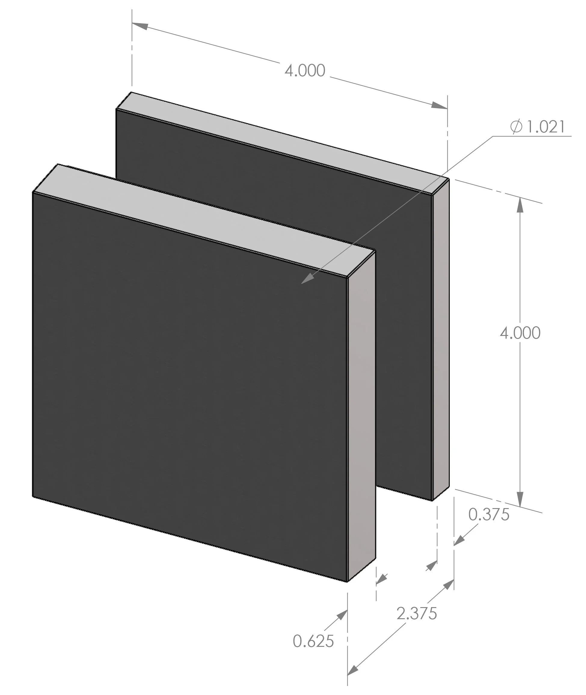 GH-KP225 Step Knob Pull Specifications