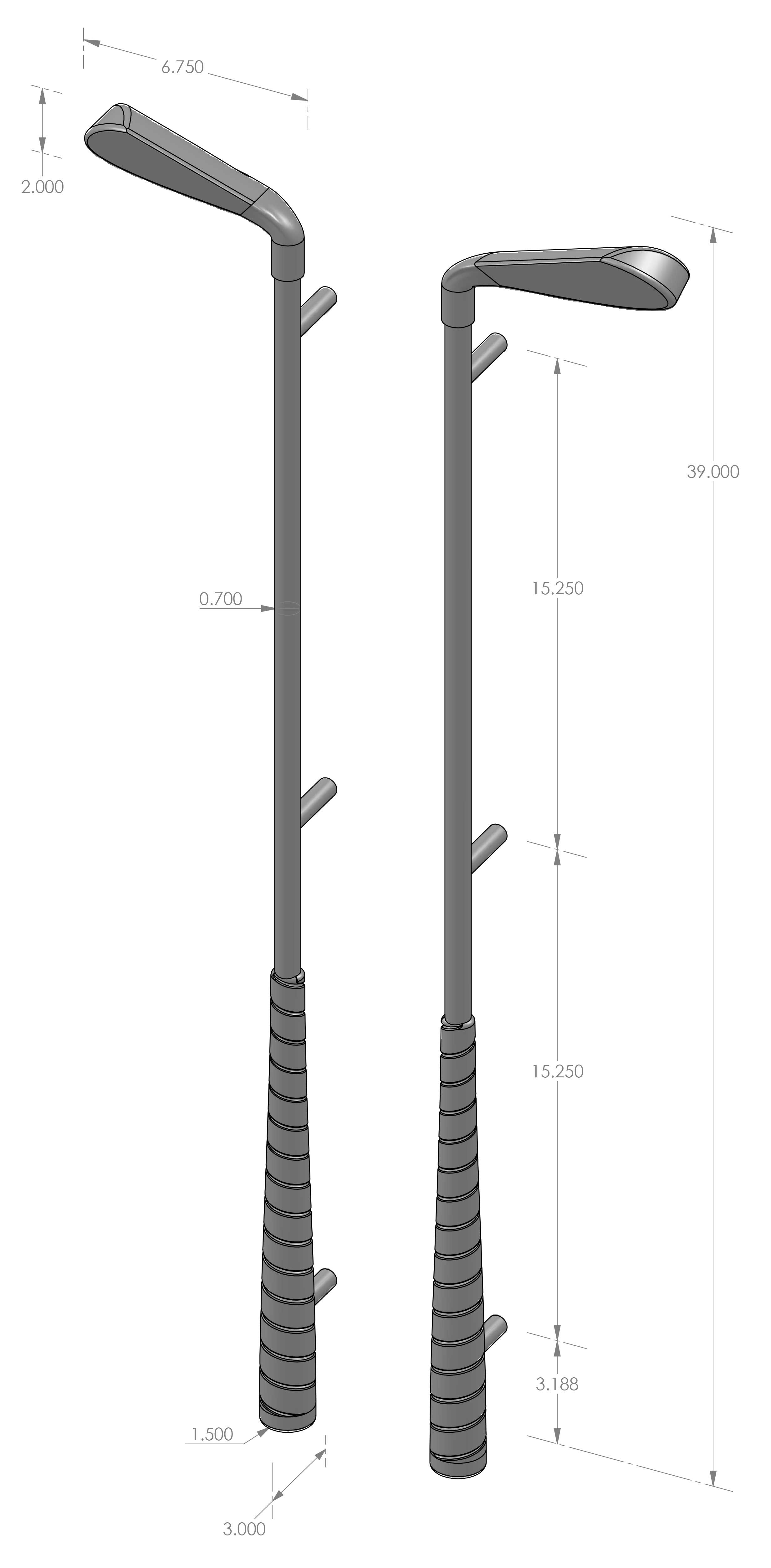 GH-GOLFCLUB Golf Club Grip Handles Specifications