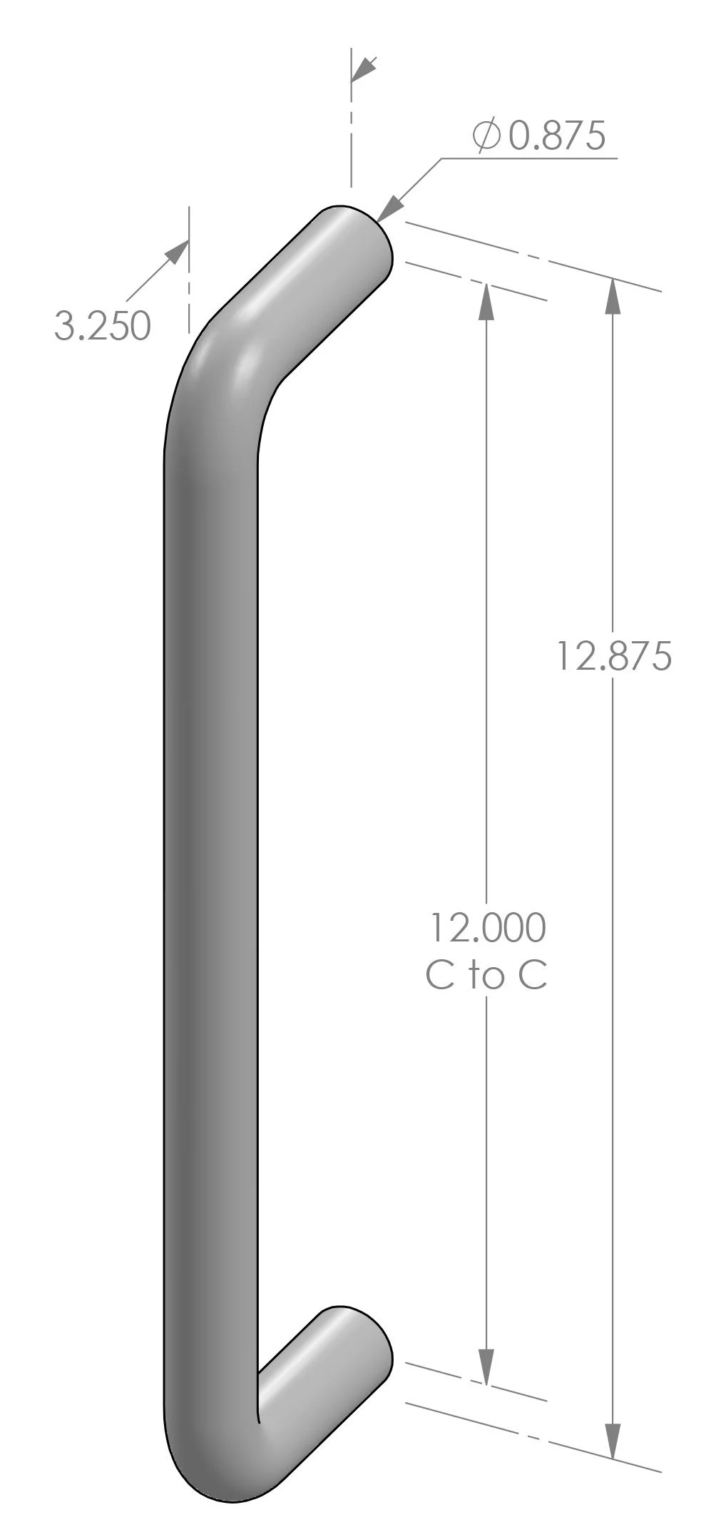 DH-12 D Grip Handle Specifications