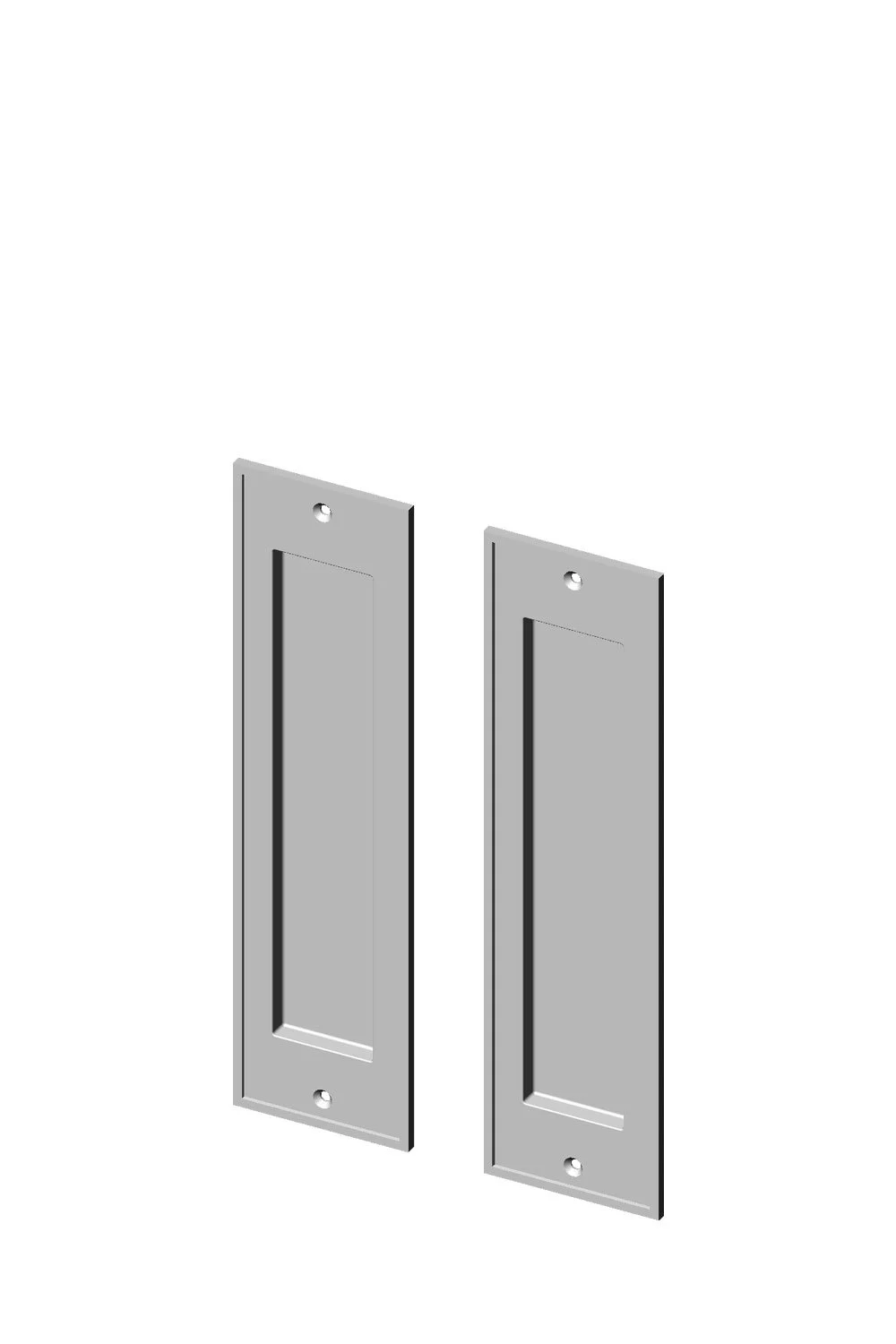 CS-FP1516IML Bandbox Passage Pocket Door Set