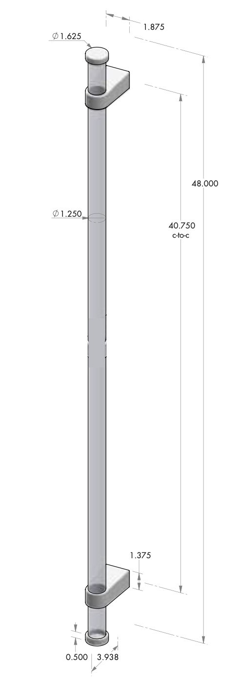 GH-WOAK-BSTN-DWL-CAP-48 White Oak Grip Handle Specifications